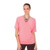 Bat Wing Top - Coral - Hooked On Bamboo